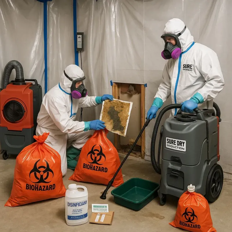 Contaminated Water Handling Protocols process in Euless, TX